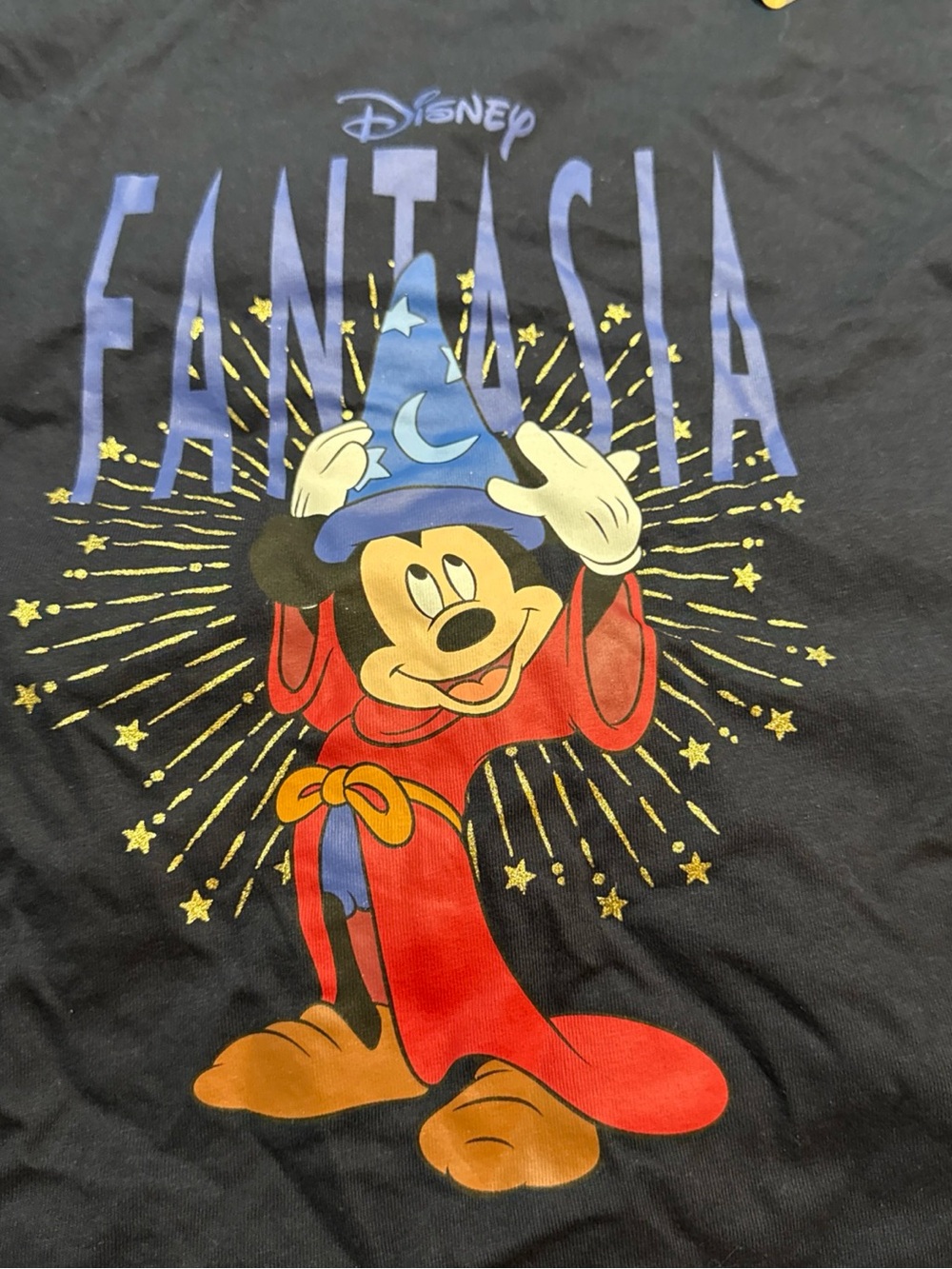 Disney Primark 2pc Summer Pajama PJ Set Fantasia Mickey XL NEW